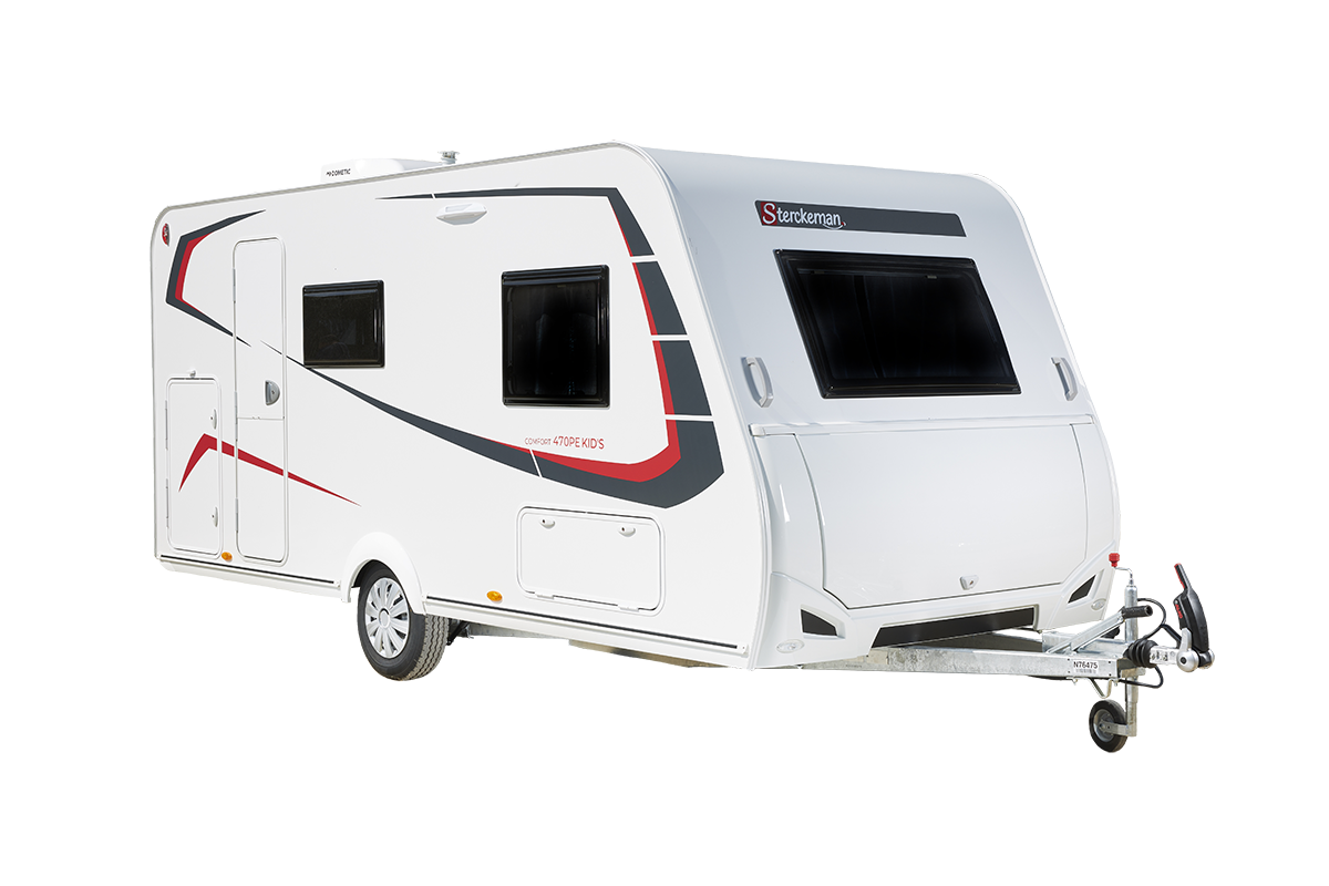 STERCKEMAN_CONFORT_470PE_KIDS_ET_001 exterieur avant caravane easy confort 470PE KID's
